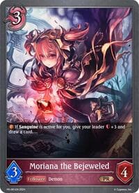 Moriana the Bejeweled - Shadowverse: Evolve Promo Cards - Shadowverse: Evolve card