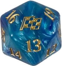 Magic: The Gathering Aetherdrift Bundle Spindown Life Counter - Wizards of the Coast Dice - Life Counters card