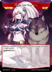 Lunya, the Wolf Girl // Nyarlathotep, the True False Legend - Masterpiece Collection 02 "Fates Reunited!" - Force of Will card