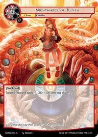 Nightmares of R'lyeh - Masterpiece Collection 02 "Fates Reunited!" - Force of Will card
