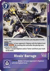 Rivals' Barrage (Special Event Pack 2025) - Starter Deck 14: Beelzemon Advanced Deck Set - Digimon Card Game card