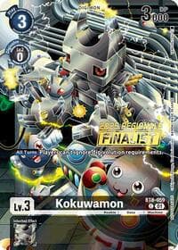Kokuwamon (2025 Regionals Finalist) - New Awakening - Digimon Card Game card
