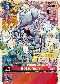 Gotsumon (2025 Regionals Finalist) - Blast Ace - Digimon Card Game card