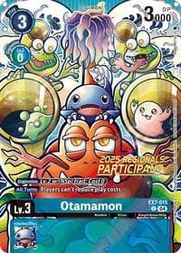 Otamamon (2025 Regionals Participant) - Digimon LIBERATOR - Digimon Card Game card
