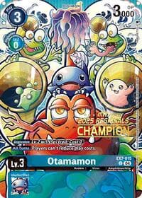 Otamamon (2025 Regionals Champion) - Digimon LIBERATOR - Digimon Card Game card