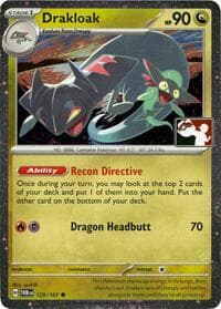 Drakloak - 129/167 (Cosmos Holo) - Prize Pack Series Cards - Pokemon card