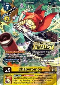 Chaperomon (2025 Regionals Finalist) - Digimon LIBERATOR - Digimon Card Game card