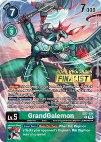 GrandGalemon (2025 Regionals Finalist) - Digimon LIBERATOR - Digimon Card Game card