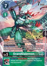 GrandGalemon (2025 Regionals Champion) - Digimon LIBERATOR - Digimon Card Game card