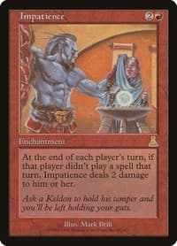 Impatience - Urza's Destiny - Magic: The Gathering card