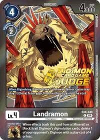Landramon (Judge Pack 2025 Wave 1) - Chain of Liberation - Digimon Card Game card