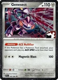 Genesect - 040/064 (Cosmos Holo) - Prize Pack Series Cards - Pokemon card
