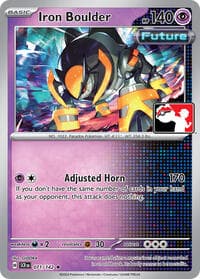 Iron Boulder - Prize Pack Series Cards - Pokemon card