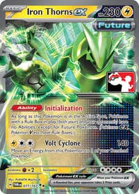 Iron Thorns ex - Prize Pack Series Cards - Pokemon card