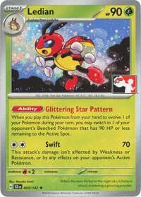 Ledian - Prize Pack Series Cards - Pokemon card