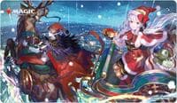 Wandering Emperor's Christmas Campaign Playmat for Magic: The Gathering - Magic Promotional Playmats - Playmats card