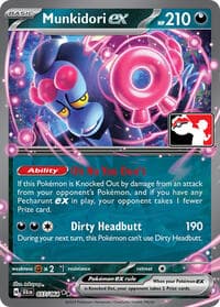 Munkidori ex - Prize Pack Series Cards - Pokemon card