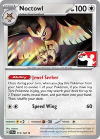 Noctowl - Prize Pack Series Cards - Pokemon card