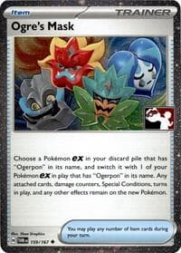 Ogre's Mask - 159/167 (Cosmos Holo) - Prize Pack Series Cards - Pokemon card