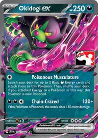 Okidogi ex - Prize Pack Series Cards - Pokemon card