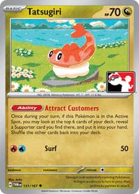 Tatsugiri - Prize Pack Series Cards - Pokemon card