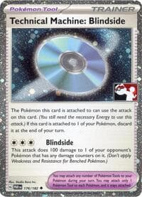 Technical Machine: Blindside - 176/182 (Cosmos Holo) - Prize Pack Series Cards - Pokemon card