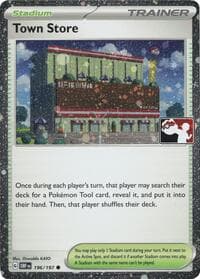 Town Store - 196/197 (Cosmos Holo) - Prize Pack Series Cards - Pokemon card