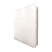 Vivid 12-Pocket Zippered PRO-Binder - White - Ultra Pro Storage Albums - Storage Albums card