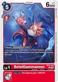 BetelGammamon - World Convergence - Digimon Card Game card
