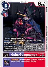 GulusGammamon - World Convergence - Digimon Card Game card
