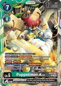 Puppetmon ACE - World Convergence - Digimon Card Game card