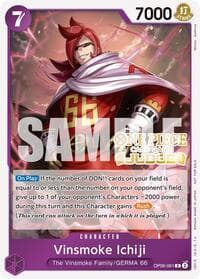 Vinsmoke Ichiji (Judge Pack Vol. 5) - One Piece Promotion Cards - One Piece Card Game card