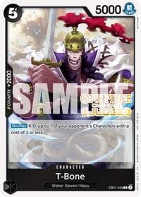 T-Bone (Judge Pack Vol. 5) - One Piece Promotion Cards - One Piece Card Game card