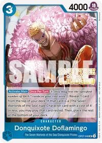 Donquixote Doflamingo (Judge Pack Vol. 5) - One Piece Promotion Cards - One Piece Card Game card