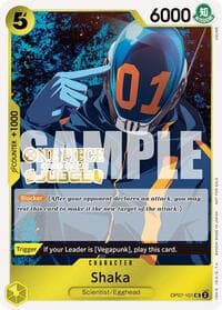 Shaka (Judge Pack Vol. 5) - One Piece Promotion Cards - One Piece Card Game card