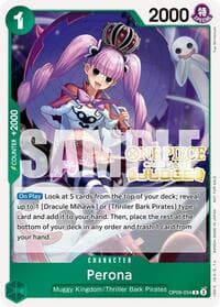 Perona (Judge Pack Vol. 5) - One Piece Promotion Cards - One Piece Card Game card