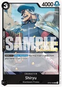 Shiryu (Judge Pack Vol. 5) - One Piece Promotion Cards - One Piece Card Game card