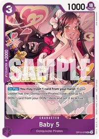 Baby 5 (Judge Pack Vol. 5) - One Piece Promotion Cards - One Piece Card Game card