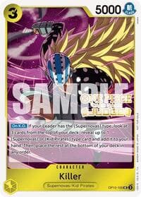 Killer (Judge Pack Vol. 5) - One Piece Promotion Cards - One Piece Card Game card