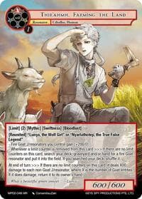 Thir'ahmh, Farming the Land - Masterpiece Collection 02 "Fates Reunited!" - Force of Will card