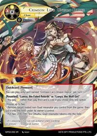 Crimson Lie's Unison Dance - Masterpiece Collection 02 "Fates Reunited!" - Force of Will card