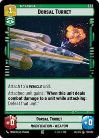 Dorsal Turret - Jump to Lightspeed - Star Wars: Unlimited card