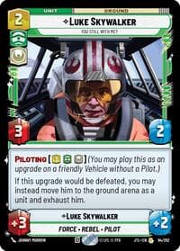 Luke Skywalker - You Still With Me? - Jump to Lightspeed - Star Wars: Unlimited card