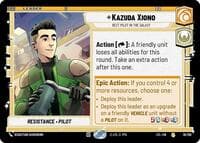 Kazuda Xiono - Best Pilot in the Galaxy - Jump to Lightspeed - Star Wars: Unlimited card