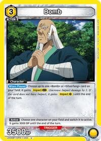Bomb (002) - UE06BT: One Punch Man - Union Arena card