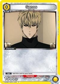 Genos (005) - UE06BT: One Punch Man - Union Arena card
