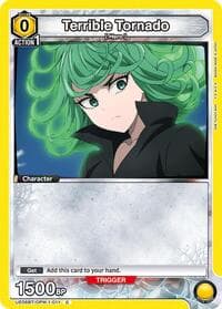 Terrible Tornado (011) - UE06BT: One Punch Man - Union Arena card