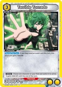 Terrible Tornado (013) - UE06BT: One Punch Man - Union Arena card