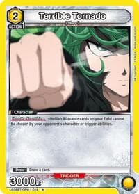 Terrible Tornado (014) - UE06BT: One Punch Man - Union Arena card