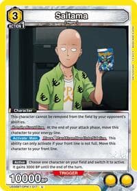 Saitama (017) - UE06BT: One Punch Man - Union Arena card